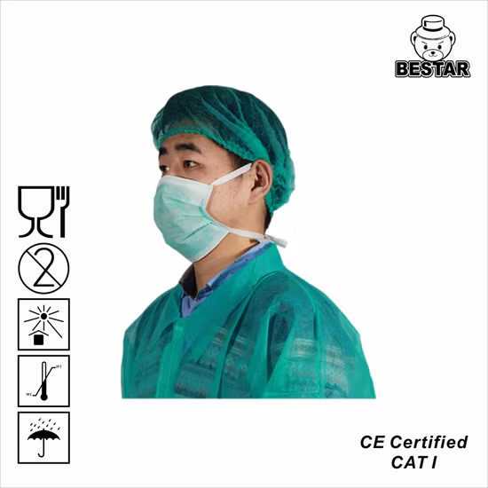 China PP Visitor Coat Lab Disposable Jacket Spp Nonwoven Single Use Bouse