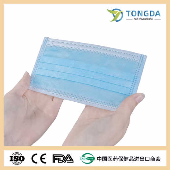 Disposable Surgical Dental Black 3ply Medical Face Mask TypeIIR BFE 99% Surgical Mask